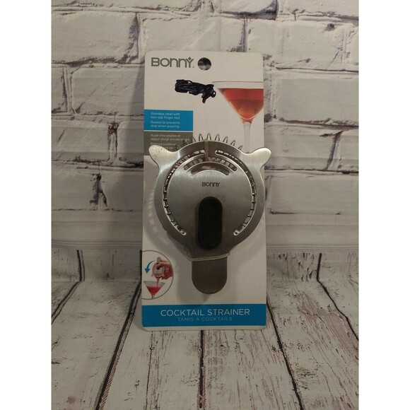 Bonny By Bradshaw #78968 COCKTAIL STRAINER Free Shipping - Picture 1 of 4
